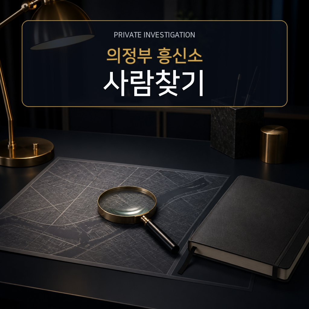 의정부 사람찾기·소재파악 전문 흥신소
