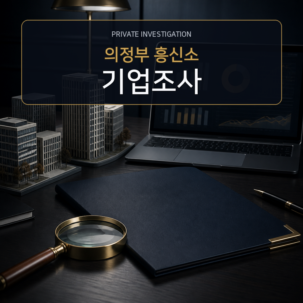 의정부 기업·거래처 조사 전문 흥신소